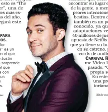  ?? SKY. ?? MAGIA PAR PARA RA HUMANOS. OS .
“Magic for Humans” s” ese es un reality en ele el que el mago Justin Willman soorprende sorprende a todo el que se cruza a coon con él con sus us trucos e historias. s.