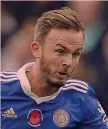  ?? ?? Utile
James Maddison, 25 anni