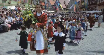  ?? FOTO: STADT DINKELSBÜH­L ?? Auf den großen Umzug wird in diesem Jahr bei der Kinderzech­e verzichtet.