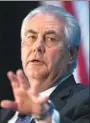  ??  ?? Rex Tillerson, Exxon Mobil CEO