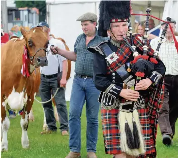  ??  ?? On the move East Kilbride Cattle Show has a new venue for the first time in its history