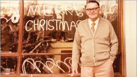  ?? Photograph courtesy of David A Geaney via Andrew and James Kelliher. ?? The late Maurice Kelliher, NT and historian who provided the background to the drama in a school classroom on Limerick Road which inspired the poem in 1922.