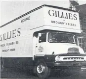  ?? ?? The Thames removal van used by Gillies of Broughty Ferry in years gone by. Read more in the column above.