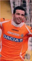  ??  ?? Antonio Di Natale, 40 anni, con la maglia dell’Udinese EPA