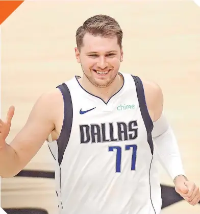  ?? FOTOS: AFP ?? Doncic es la figura de los Mavericks y lo seguirá siendo por varios años más.