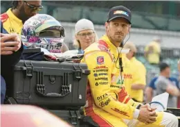  ?? AP FILE ?? Driver Romain Grosjean, above, has been involved in multiple on-track incidents since joining Andretti Autosport last year. The latest involved teammate Alexander Rossi.