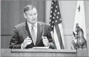  ?? Irfan Khan Los Angeles Times ?? CHANCELLOR Timothy P. White said UC’s move to study standardiz­ed testing prompted his decision.