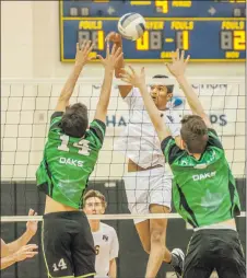  ?? Signal file photo ?? West Ranch finished Wednesday’s game against Valencia with a 3-0 win in Foothill League volleyball play.