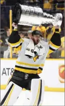  ?? AP PHOTO ?? Matt Murray is the first goalie in NHL history to win the Stanley Cup in each of his first two seasons.