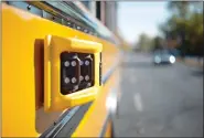  ?? COURTESY OF BUSPATROL ?? Buses used by Daniel Boone School District students will be equipped with cameras that will help catch motorists who don’t stop for school buses.