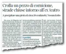  ??  ?? La pagina del «Corriere Fiorentino» dello scorso 7 ottobre