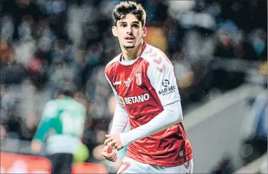  ?? EP ?? Francisco Trincão, de 20 anys, és campió d’Europa sub-19, però només ha jugat 17 partits a la Lliga portuguesa