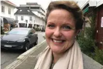  ??  ?? Megan Elizabeth Sommer Strand (35) bor i Arendal.