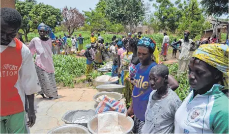  ?? FOTO: PRIVAT ?? Die von den Spendengel­dern eingericht­ete Hirsebank rettet in Burkina Faso vielen Menschen das Leben.