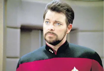 ?? CBS ?? Jonathan Frakes is best known for playing Commander William T. Riker on TV shows and films in the enduring “Star Trek” franchise.