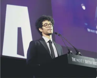  ?? ?? Richard Ayoade. (Photo by Tristan Fewings/Getty Images for The Moet British Independen­t Film Awards)