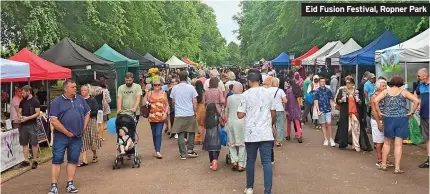  ?? ?? Eid Fusion Festival, Ropner Park