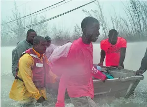  ??  ?? Scenes of destructio­n after Hurricane Dorian hit the Abaco and Grand Bahama Islands this week