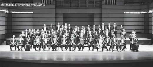  ??  ?? ORKESTRA FILHARMONI­K MALAYSIA