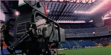  ??  ?? Luci a San Siro e non solo Diritti tv: se ne discuterà venerdì in Lega calcio