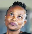  ??  ?? SOUTH AFRICA’S PUBLIC PROTECTOR BUSISIWE MKHWEBANE