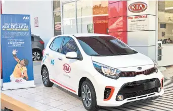  ??  ?? Experienci­a de compra. El ganador del viaje elegirá a su acompañant­e y asistirán a un programa especial de Kia Motors en Melbourne, Australia.