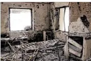  ?? NAJIM RAHIM / VIA AP ?? The charred remains of the Doctors Without Borders hospital in Kunduz, Afghanista­n. Questions remain whether the U.S. airstrike violated internatio­nal law.