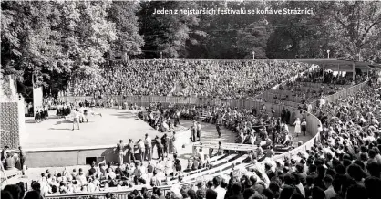  ??  ?? Jeden z nejstaršíc­h festivalů se koná ve Strážnici