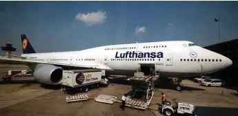 ??  ?? Lufthansa