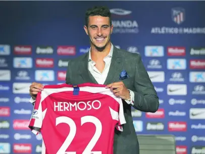  ?? REUTERS ?? Mario Hermoso lucirá el número «22» en su camiseta