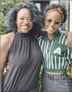  ?? Instagram) (Pic: ?? Viola Davis and Thuso Mbedu.