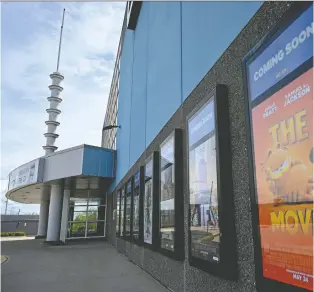  ?? RONALD ZAJAC ?? Brockville's Galaxy Cinemas location is shown on Friday, May 10, 2024 in Brockville, Ont.