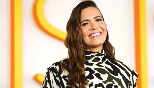  ?? CHRIS PIZZELLO/INVISION/AP ?? Mandy Moore arrives at last month’s premiere of “This Is Us” Season 6 in Los Angeles. When the NBC series begins its final season, fans won’t be alone in dreading the show’s end. Moore says the series was a dream job “on every single level.”