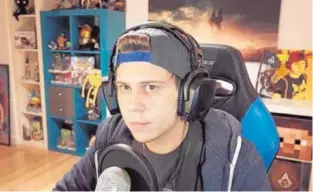  ?? ABC ?? El Rubius, uno de los «gamers» más populares de Youtube