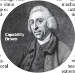  ??  ?? Capability Brown