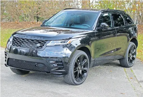 ?? GRAEME FLETCHER / DRIVING. CA ?? 2018 Range Rover Velar R-Dynamic, a luxury crossover vehicle.