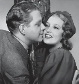  ??  ?? All just an act? Nelson Eddy and Jeanette MacDonald on screen