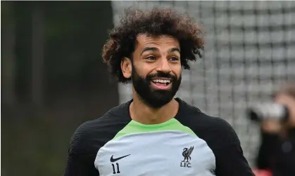  ?? ?? Mo Salah has been linked with a move to Al-Ittihad in Saudi Arabia. Photograph: John Powell/Liverpool FC/Getty Images