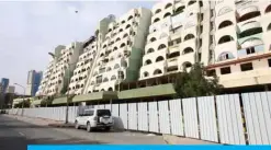  ??  ?? The residentia­l Al-Sawaber complex in Sharq.