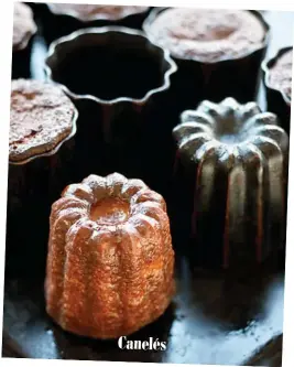  ??  ?? Canelés