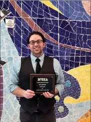  ?? SUBMITTED PHOTO ?? Pennridge School District teacher Matt Peitzman is an Internatio­nal Technology and Engineerin­g Educators Associatio­n 2021Teache­r Excellence Award winner. It will be presented March 26.