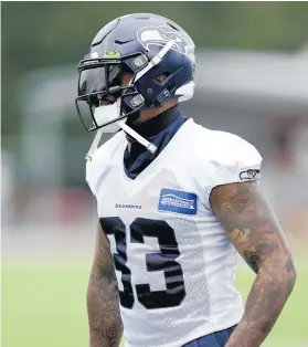  ?? TED S. WARREN/AP ?? Seahawks strong safety Jamal Adams practices Aug. 17 in Renton, Wash. He recently signed a deal that makes him the highest-paid safety in the league.