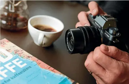  ??  ?? Fujifilm has released its latest entry-level X-T100 compact camera.