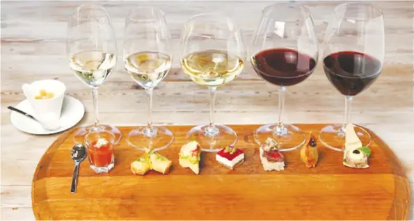  ??  ?? Creation Wines' amazing Internatio­nal website has a fund of informatio­n about food and wine matches