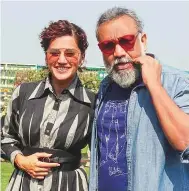  ??  ?? Thappad director Anubhav Sinha alludes Taapsee’s success to the fact she is more interested in the film than her character in it