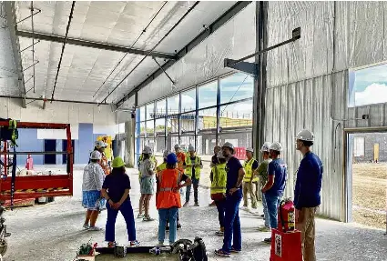 Educators tour Butler Tech’s aviation hangar - PressReader