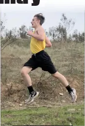  ?? Courtesy photos / Frank Garcia ?? Runners from the Sonora, Summervill­e and Bret Hart cross country teams competed last Wednesday at Frogtown in Angels Camp in one of the first Mother Lode League competitio­ns since March 2020. Runners included (clocwise from above left) Sophia Vasquez , Summervill­e High, who won the girls’ varsity event; Adam Aldrich, Sonora High; Brie Personius, Sonora High, who took second place; and Kyle Smith, Sonora High.