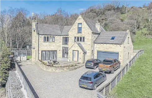  ?? ?? Honey Holme, Royd, Todmorden, is for sale at £800,000.
Call Fine and Country estate agents, Calder Valley, tel.01422 419890 for details.