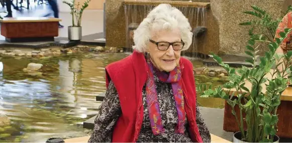  ?? VALERIE HAUCH FOR THE TORONTO STAR ?? Velma Demerson just turned 96 and has written a new novel based on her experience­s at the Mercer reformator­y.