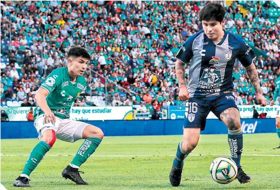  ?? ?? Javier López sigue intratable en el torneo con el cuadro hidalguens­e.